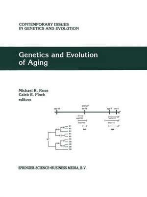 Genetics and Evolution of Aging de Michael R. Rose