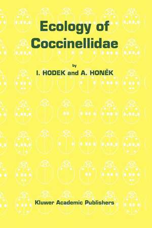 Ecology of Coccinellidae de Ivo Hodek