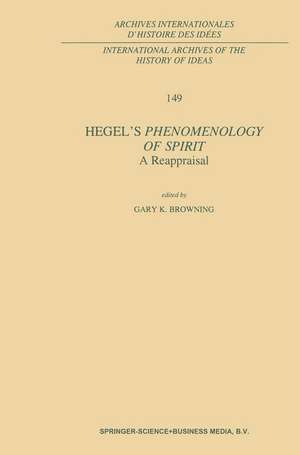 Hegel’s Phenomenology of Spirit: A Reappraisal de G.K. Browning