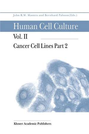 Cancer Cell Lines Part 2 de John Masters