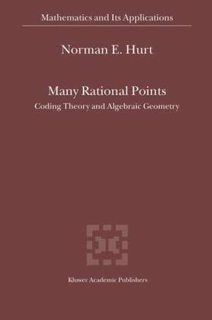 Many Rational Points: Coding Theory and Algebraic Geometry de N. E. Hurt