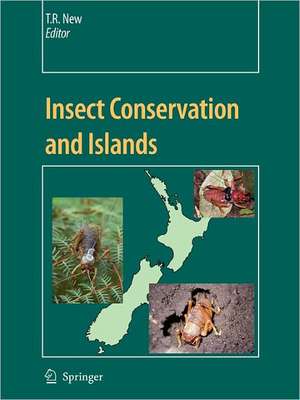 Insect Conservation and Islands de Tim R. New