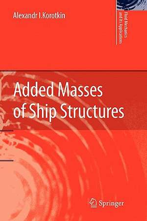 Added Masses of Ship Structures de Alexandr I. Korotkin