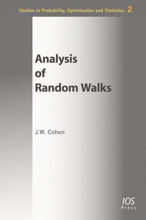 Analysis of Random Walks de Jacob Willem Cohen