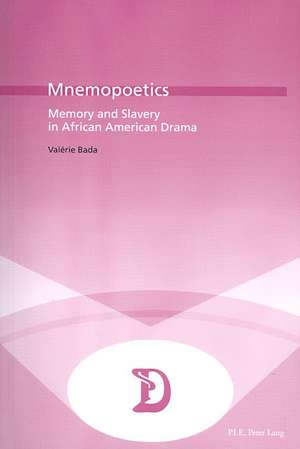 Mnemopoetics de Valérie Bada