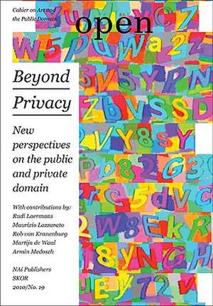 Beyond Privacy de Rudi Laermans