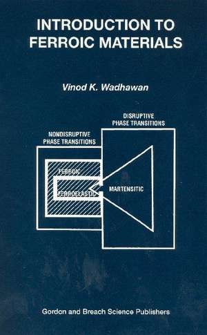 Introduction to Ferroic Materials de Vinod Wadhawan