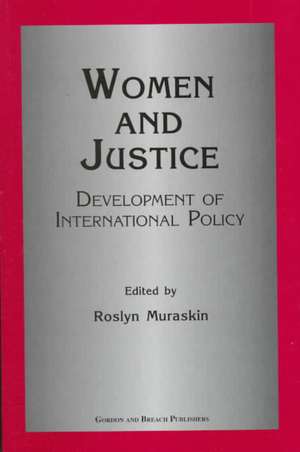 Women and Justice de Roslyn Muraskin