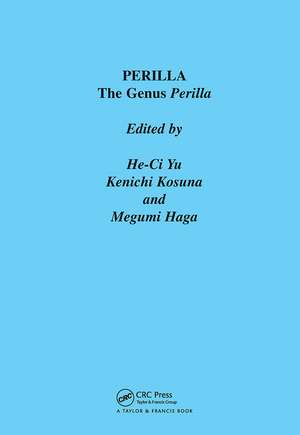 Perilla: The Genus Perilla de He-ci Yu