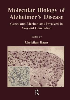 Molecular Biology of Alzheimer's Disease: Genes and Mechanisms Involved in Amyloid Generation de Christian Haass