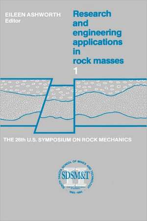 Proceedings of the 26th US Symposium on Rock Mechanics: Proceedings of the 26th US Symposium on Rock Mechanics de Eileen Ashworth