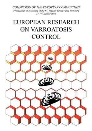 European Research on Varroatosis Control de Commission of the European Communities