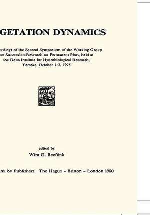 Vegetation Dynamics de W.G. Beeftink