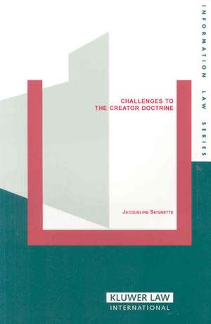 Challenges to the Creator Doctrine de J. Seignette