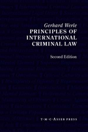 Principles of International Criminal Law: 2nd Edition de Gerhard Werle