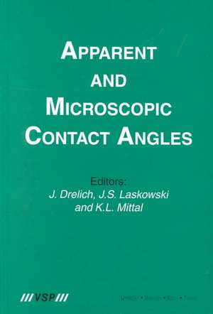 Apparent and Microscopic Contact Angles de Kash L. Mittal