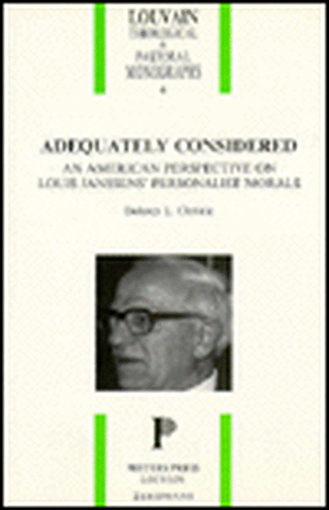 Adequately Considered: An American Perspective on Louis Janssens Personalist Morals de Dolores L. Christie