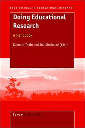 Doing Educational Research de J. Kincheloe