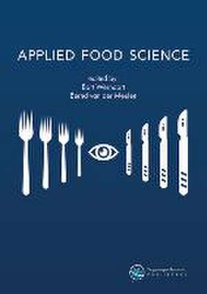 Applied food science de Bart Wernaart