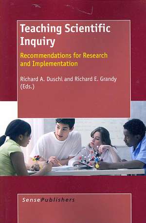 Teaching Scientific Inquiry: Recommendations for Research and Implementation de Richard A. Duschl