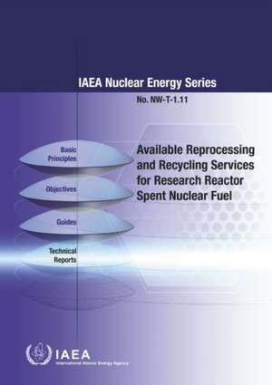 Available Reprocessing and Recycling Services for Research Reactor Spent Nuclear Fuel de International Atomic Energy Agency