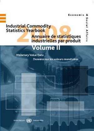 Industrial Commodity Statistics Yearbook 2008: Physical Quantity Data (Vol.I) & Monetary Value Data de United Nations