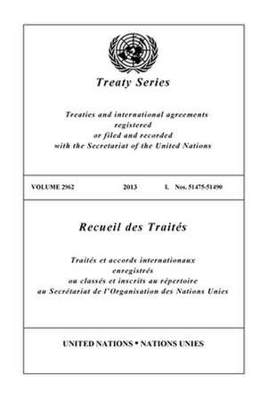 Treaty Series 2962 de United Nations Publications