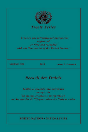 Treaty Series 2953 de United Nations Publications