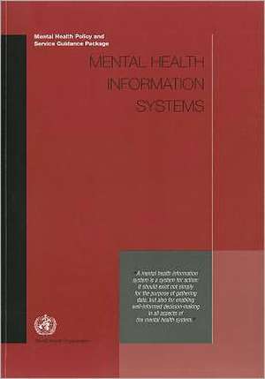 Mental Health Information Systems: Managing the Quality of Drinking-Water Sources