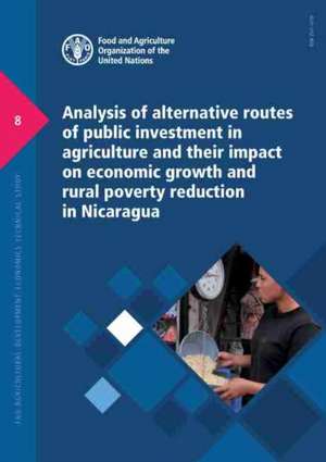 Analysis of alternative routes of public investment in agriculture and their impact on economic growth and rural poverty reduction in Nicaragua de J. Ramirez