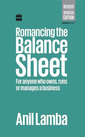 Romancing the Balance Sheet: For Anyone Who Owns, Runs or Manages a Business de Anil Lamba