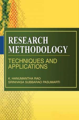 Research Methodology de K. Hanumantha Rao