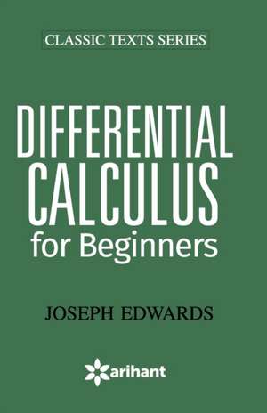 4901102Differential Calculus For Begi de Unknown