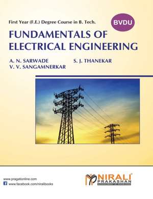 Fundamentals Of Electrical Engineering de S. J. Thanekar