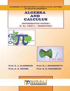 Algebra & Calculus de S. J. Alandkar