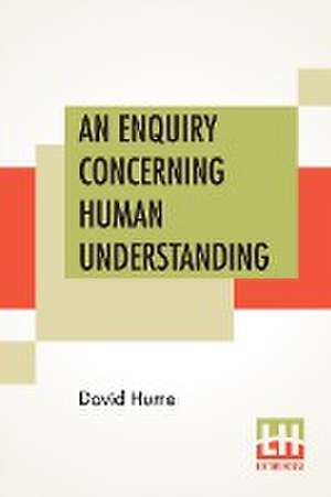 An Enquiry Concerning Human Understanding de David Hume