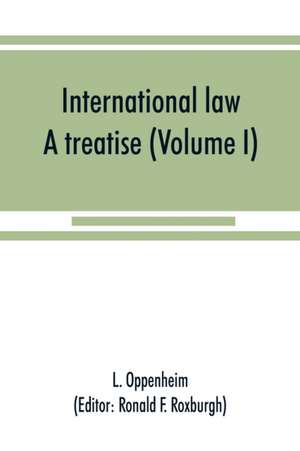 International law de L. Oppenheim