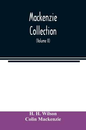 Mackenzie Collection de H. H. Wilson