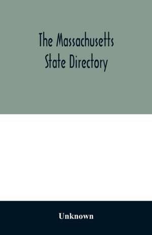 The Massachusetts state directory de Unknown