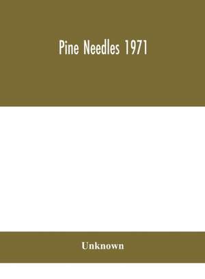 Pine Needles 1971 de Unknown