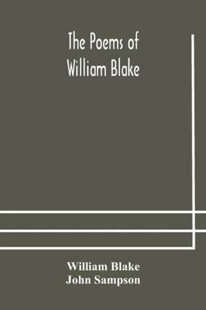 The poems of William Blake de William Blake