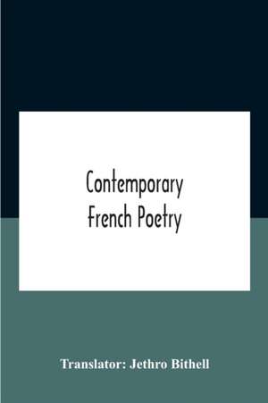 Contemporary French Poetry