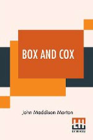 Box And Cox de John Maddison Morton