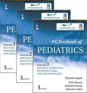 PG Textbook of Pediatrics: Three Volume Set de Piyush Gupta