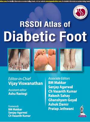 RSSDI Atlas of Diabetic Foot de Vijay Viswanathan