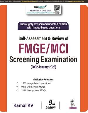 Self Assessment & Review of FMGE/MCI Screening Examination: (2002 - January 2023) de Kamal KV