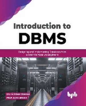 Chavan, H: Introduction to DBMS