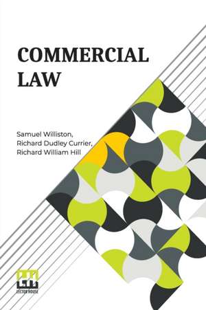 Commercial Law de Samuel Williston