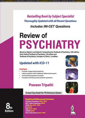 Review of Psychiatry de Praveen Tripathi