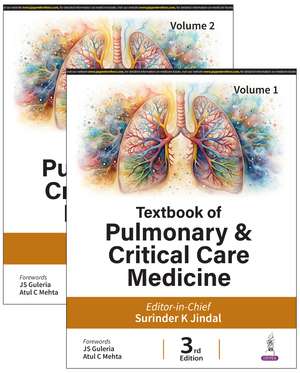 Textbook of Pulmonary & Critical Care Medicine: Two Volume Set de Surinder K Jindal